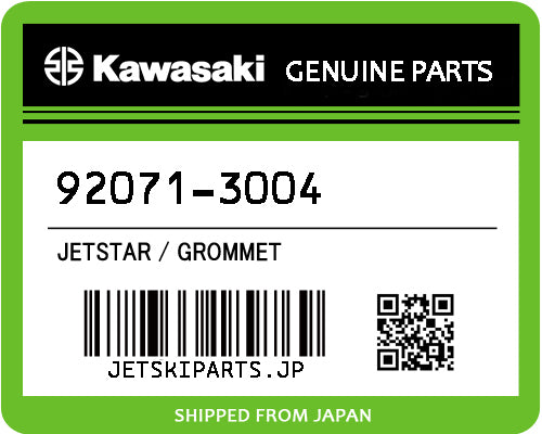 Kawasaki GROMMET Brand New #92071-3004