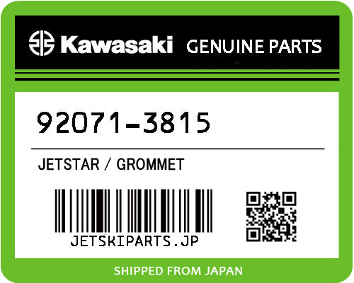 Kawasaki GROMMET Brand New #92071-3815