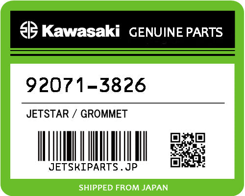 Kawasaki GROMMET Brand New #92071-3826