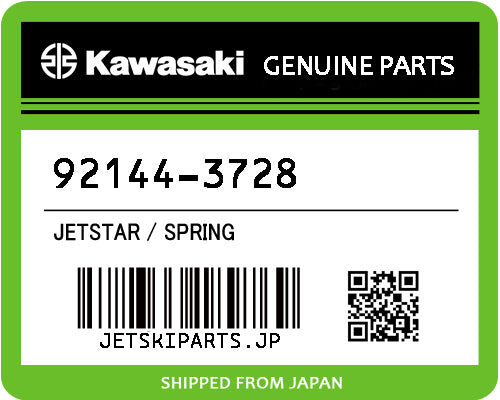 Kawasaki SPRING Brand New #92144-3728