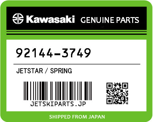 Kawasaki SPRING Brand New #92144-3749