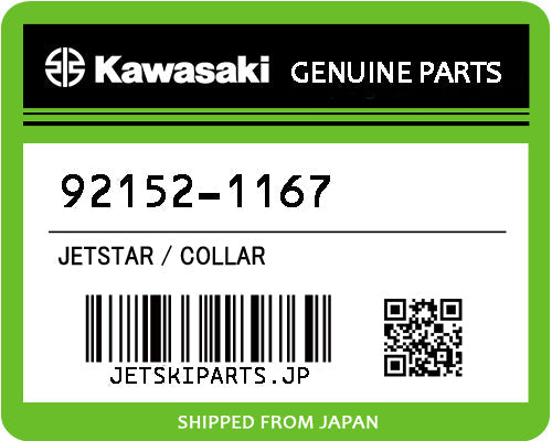 Kawasaki COLLAR Brand New #92152-1167