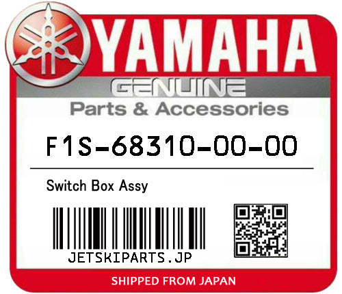 YAMAHA SWITCH BOX ASSY Brand New #F1S-68310-00-00