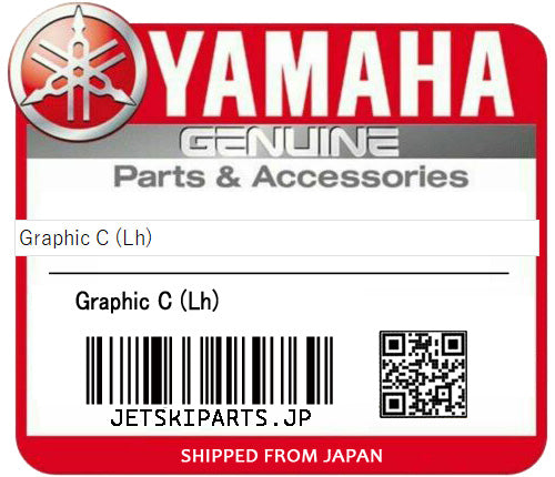 YAMAHA GRAPHIC C FOR LGM3 Brand New #F2C-U417M-50-00