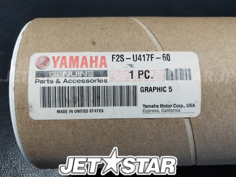 YAMAHA GRAPHIC 5 (LH) FOR BLUE Brand New #F2S-U417F-60-00