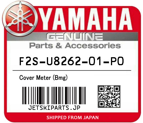 YAMAHA COVER METER (BMG) Brand New #F2S-U8262-01-P0