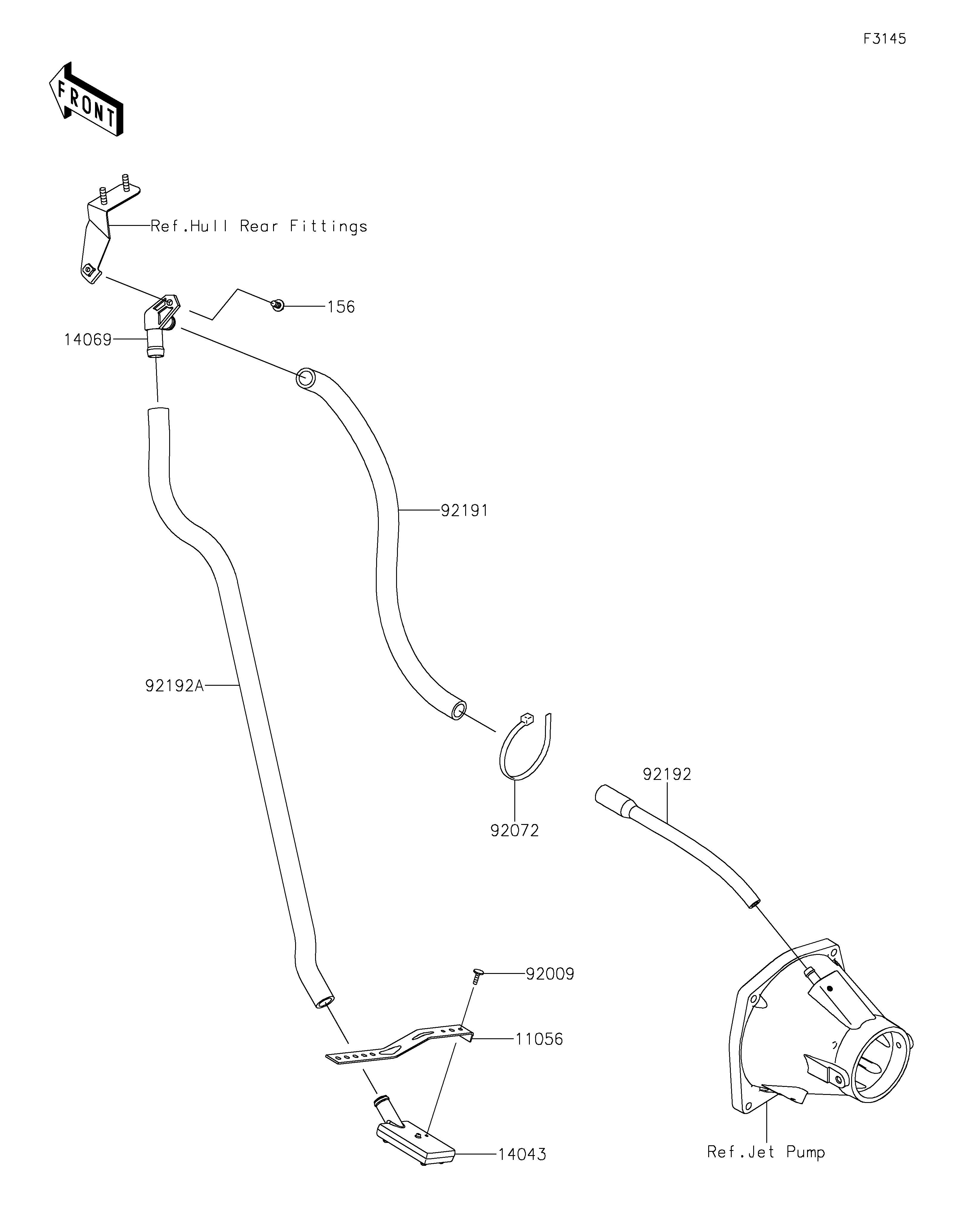 2025 JET SKI ULTRA 310X - Bilge System