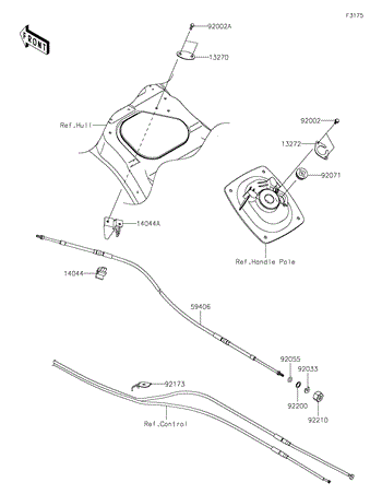 2025 JET SKI ULTRA 310X - Cables