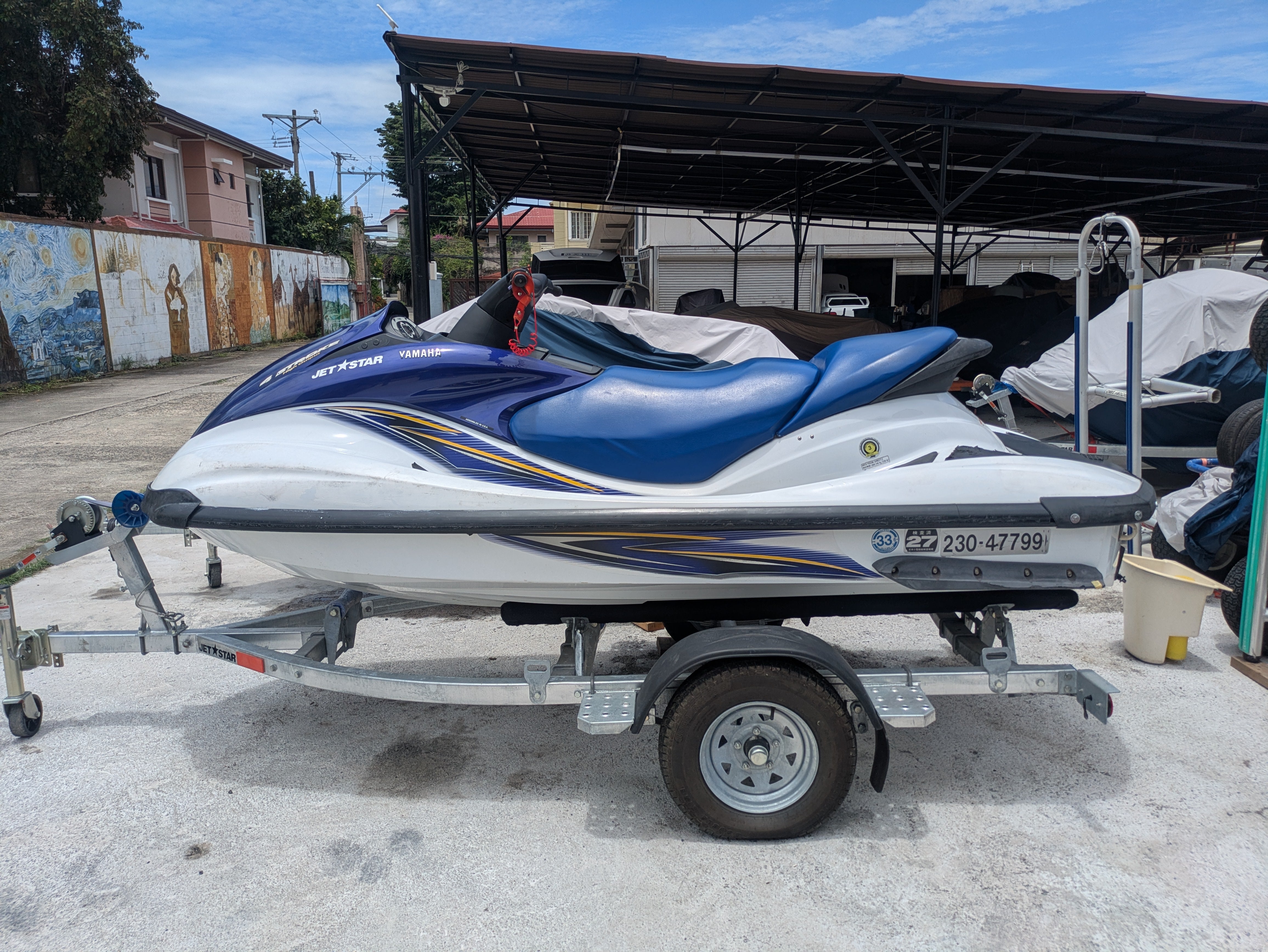 FX160 '04 174Hours MR-1 engine [Almost Fresh water use only]