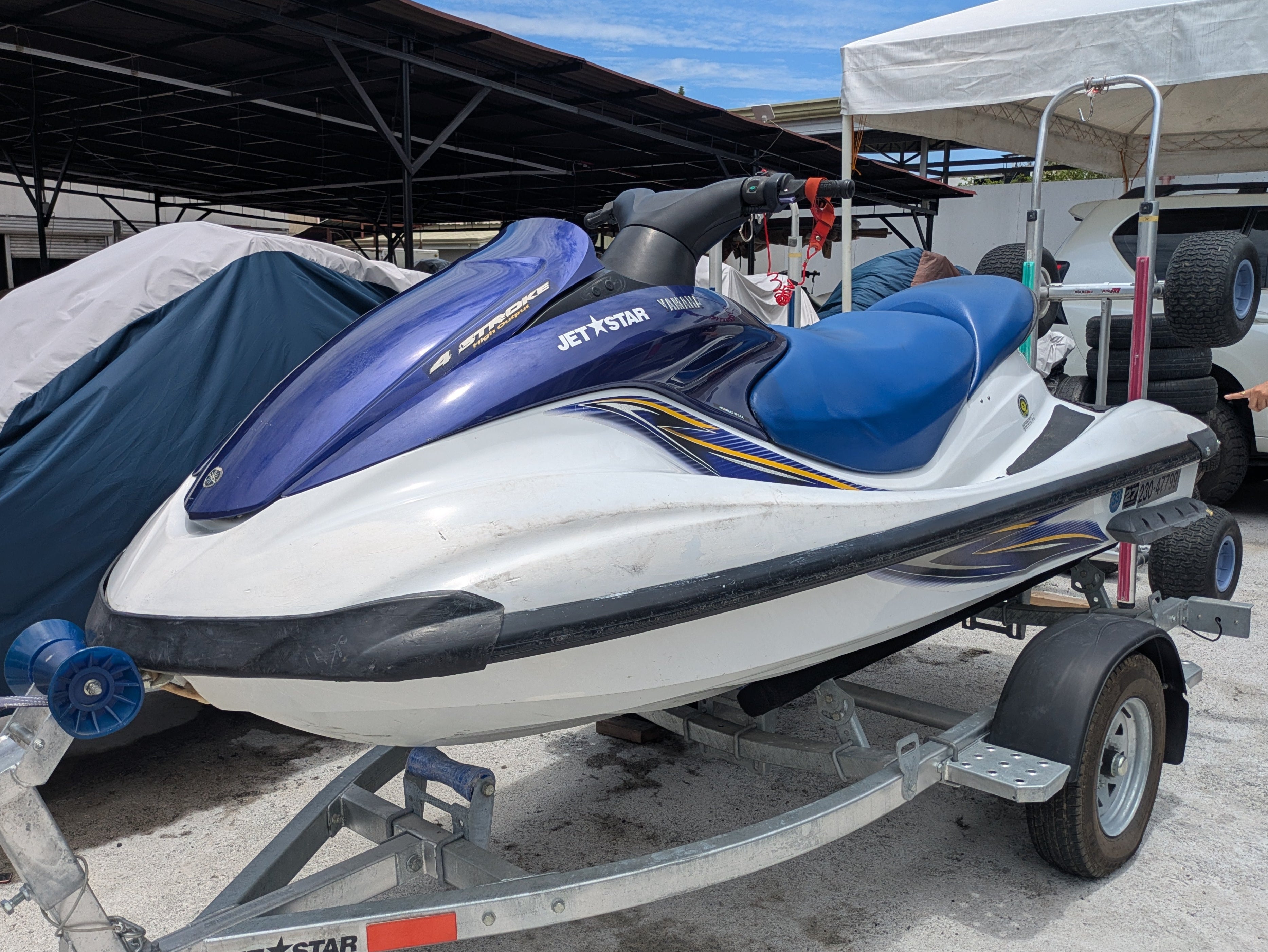FX160 '04 174Hours MR-1 engine [Almost Fresh water use only]